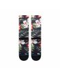 Calcetines Stance Variegate Crew en negro floral Unisex posterior