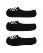 Pack 3 pares Calcetines Invisibles Vans Classic Canoodle Negros para hombre