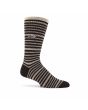 Calcetines Volcom Stripes Negros a rayas para hombre derecha