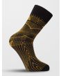 Calcetines Volcom Thomas Hooper dorados para  hombre derecha