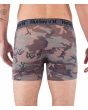 Hombre con Calzoncillos Hurley Supersoft Boxer con estampado de camuflaje posterior