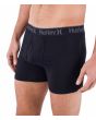 Hombre con Calzoncillos Hurley Supersoft Boxer Negros  