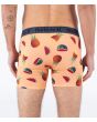 Hombre con Calzoncillos Hurley Supersoft Printed Boxer Nectarine posterior