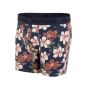 Calzoncillos Hurley Supersoft Printed Boxer Azul Marino Floral para hombre lateral