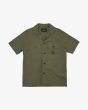Camisa de manga corta Deus Ex Machina Field Shirt Verde para hombre