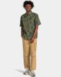 Hombre con Camisa de manga corta Element x Smokey Bear Scene Verde frontal