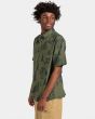 Hombre con Camisa de manga corta Element x Smokey Bear Scene Verde lateral