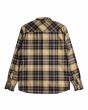 Camisa de franela de Quiksilver Cantwell Twill Marrón para  hombre posterior