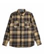 Camisa de franela de Quiksilver Cantwell Twill Marrón para  hombre