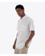 Hombre con Camisa de manga corta Hurley Icon Stretch Blanca lateral