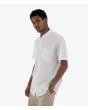 Hombre con Camisa de manga corta Hurley Icon Stretch Blanca lateral