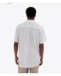 Hombre con Camisa de manga corta Hurley Icon Stretch Blanca posterior