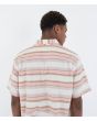 Hombre con Camisa de manga corta Hurley One and Only Lido Stripe Bone espalda