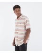 Hombre con Camisa de manga corta Hurley One and Only Lido Stripe Bone lateral