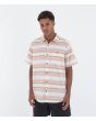 Hombre con Camisa de manga corta Hurley One and Only Lido Stripe Bone