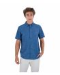 Hombre con Camisa de manga corta Hurley One and Only Stretch Obsidian Azul 