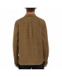 Hombre con Camisa de pana Volcom Zander Dark Khaki posterior