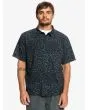 Hombre con camisa de manga corta Quiksilver Influenced Authentic negra animal print