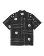 Camisa holgada de manga corta Carhartt WIP Heart Bandana Negra para hombre posterior