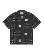 Camisa holgada de manga corta Carhartt WIP Heart Bandana Negra para hombre