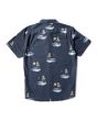 Camisa de manga corta Vissla Tres Palmas Eco Shirt Phantom para hombre posterior
