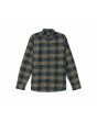 Camisa de manga larga Volcom Caden Plaid Azul Marino para hombre
