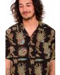 Hombre con camisa de manga corta Volcom Featured Artist Tetsunori Negra bolsillo