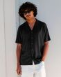 Hombre con camisa de manga corta Volcom Single Stone Gloss Black