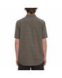 Hombre con Camisa de manga corta Volcom Stone Mash Stealth posterior