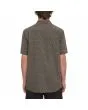 Hombre con Camisa de manga corta Volcom Stone Mash Stealth posterior