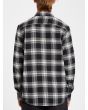Hombre con camisa de manga larga Volcom Tone Stone negra posterior