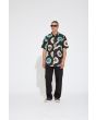 Hombre con Camisa de manga corta Volcom V Entertainment LP Negra frontal