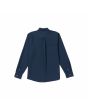 Camisa de manga larga Volcom Veeco Oxford Azul Marino para hombre posterior