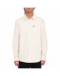 Hombre con Camisa de manga larga Volcom Veeco Oxford Blanca