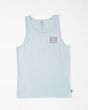 Camiseta sin mangas Billabong Crayon Wave Celeste para hombre