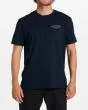Hombre con Camiseta orgánica de manga corta Billabong A/Div Arch Azul Marino 