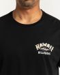 Hombre con Camiseta de manga corta Billabong Arch Dreamy Place Negra logo