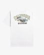 Camiseta de manga corta Billabong Arch Dreamy Place blanca para hombre posterior