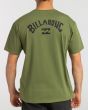 Hombre con camiseta de manga corta Billabong Arch Wave Alpine posterior