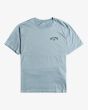 Camiseta de manga corta Billabong Arch Wave azul celeste para hombre