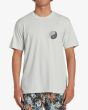 Hombre con camiseta orgánica de manga corta Billabong Coral Gardeners Blanca 