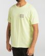 Hombre con Camiseta de manga corta Billabong Crayon Wave Verde lateral