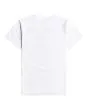 Camiseta de manga corta Billabong Croco Bones blanca para niño posterior
