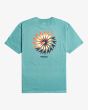 Camiseta de manga corta Billabong Hologram turquesa para hombre posterior