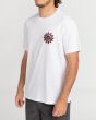 Hombre con camiseta de manga corta Billabong Hologram blanca lateral