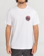 Hombre con camiseta de manga corta Billabong Hologram blanca