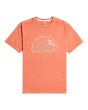 Camiseta de manga corta Billabong Isla Vista coral para hombre 
