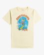 Camiseta de manga corta Billabong Keep It Clean amarilla para chico 8 a 16 años