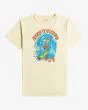 Camiseta de manga corta Billabong Keep It Clean amarilla para chico 8 a 16 años