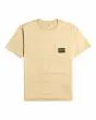 Camiseta de manga corta Billabong Lounge Pocket beige para hombre